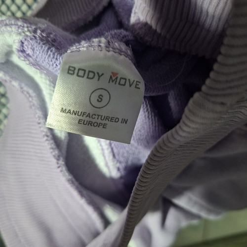Body Move sports set used, size S, lilac and gray