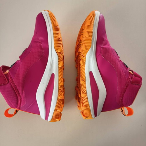Adidas FortaRun Atr El K kids' shoes size 33 used, pink and orange