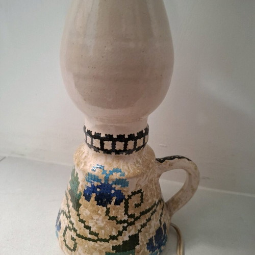 Vaniou ceramic lamp like new, height 34 cm