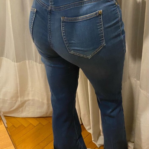 Pop Air bell-bottom jeans like new, blue, size S