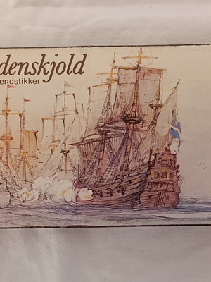 Tordenskjold vintage matchbox used, Denmark 1970