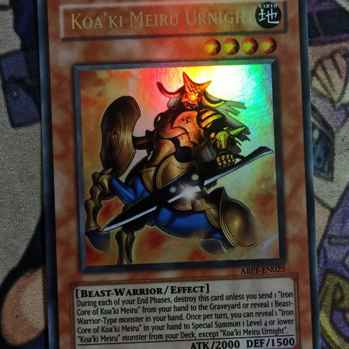 Koaki Meiru Urknight Effect Monster κάρτα σαν καινούργιο