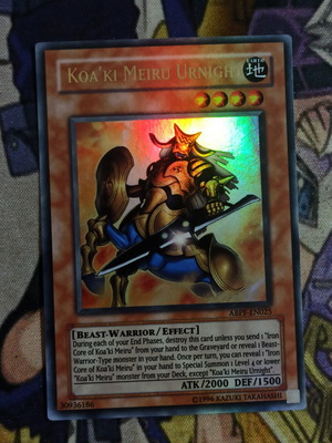 Koaki Meiru Urknight Effect Monster κάρτα σαν καινούργιο