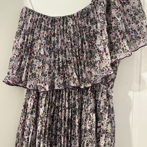 BSB mini dress, pink and purple