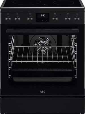 AEG CCB6441MBB Φούρνος 73lt με κεραμικές εστίες σαν καινούργιο, μαύρος