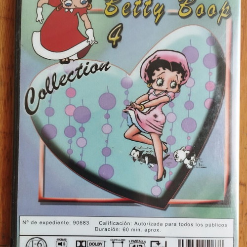 Betty Boop 4 Collection DVD, dubbed