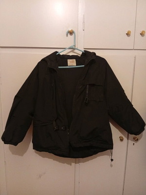 XYB Bomber Jacket like new, waterproof, windproof, black, size 164 cm