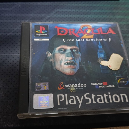 Dracula 2 PS1 game used, complete and in good condition