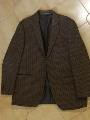 Harris Tweed jacket brown like new, size L