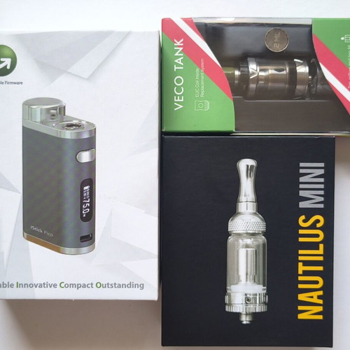 Eleaf iStick Pico 75W Complete Vaping Set like new