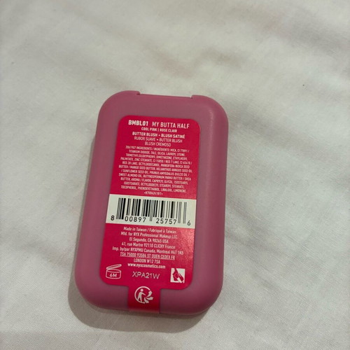 NYX Buttermelt Blush BMBL01 My Butta Half new, sealed