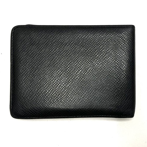 Louis Vuitton bi-fold wallet black used