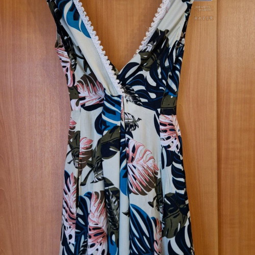 Maxi dress Shine2gether new, size S-M, multicolor with green