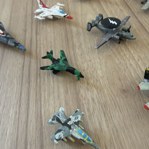 Micro Machines aircraft collection, 14 pieces, vintage, like new