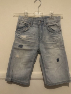 H&M girls' 3/4 denim jeans, ages 5-6