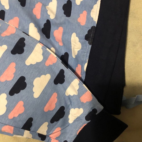 Pajama pants new, size XL, blue, 100% cotton