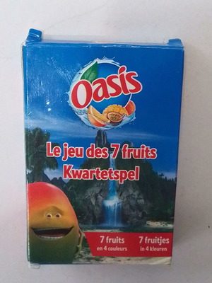 Παιχνίδι με κάρτες Jeu des 7 fruits Oasis μεταχειρισμένο