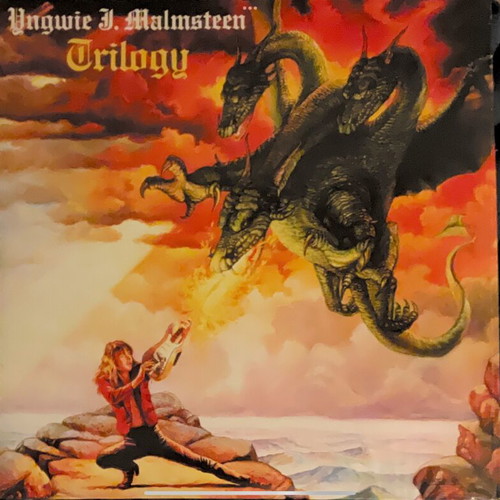 Yngwie Malmsteen Trilogy LP σαν καινούργιο, metal
