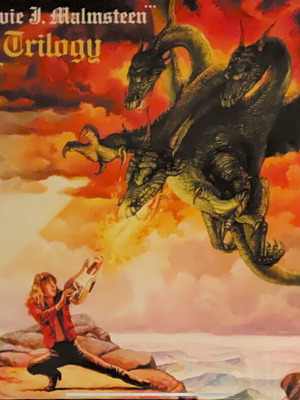 Yngwie Malmsteen Trilogy LP σαν καινούργιο, metal