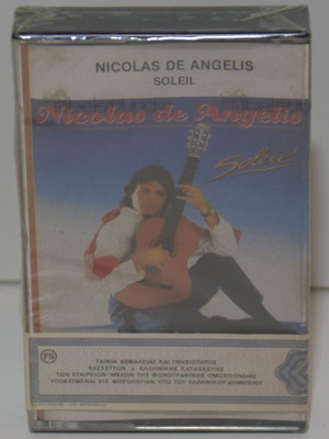 Nicolas de Angelis Soleil audio cassette new, sealed