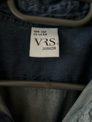 Τζιν πουκάμισο VRS Junior 164 cm, σαν καινούργιο, μπλε