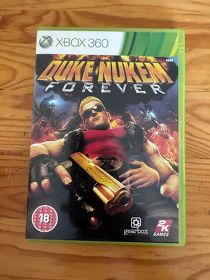 Duke Nukem Forever Xbox 360 like new action adventure game
