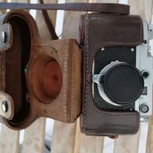 Tzorky C camera used, Russian with leather case