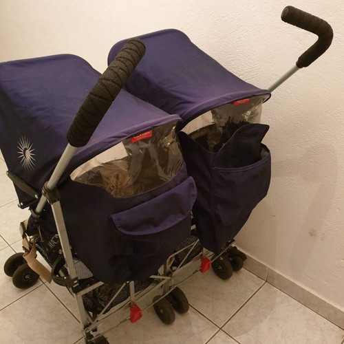 Maclaren twin stroller used, very good condition