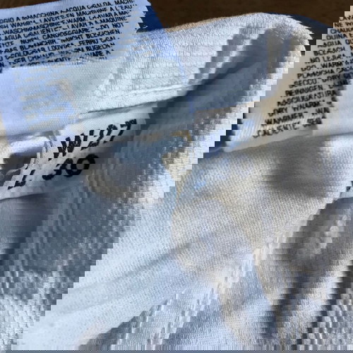 Παιδικό λευκό παντελόνι Benetton μεταχειρισμένο, 12 ετών, 100% βαμβακερό