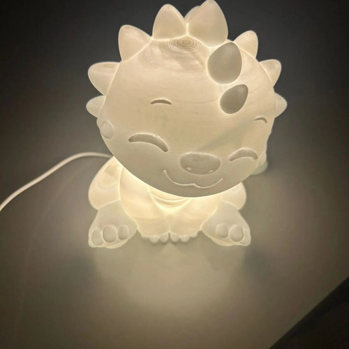Dinosaur Night Light Lamp with USB and Switch, new