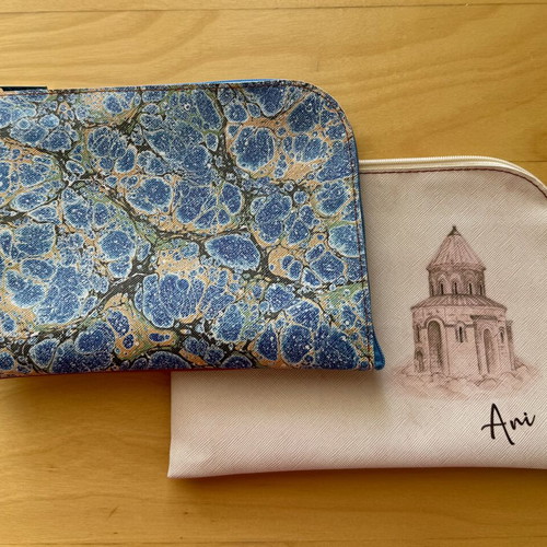 Turkish Airlines x UNESCO Travel Pouch Set new, 2 pieces