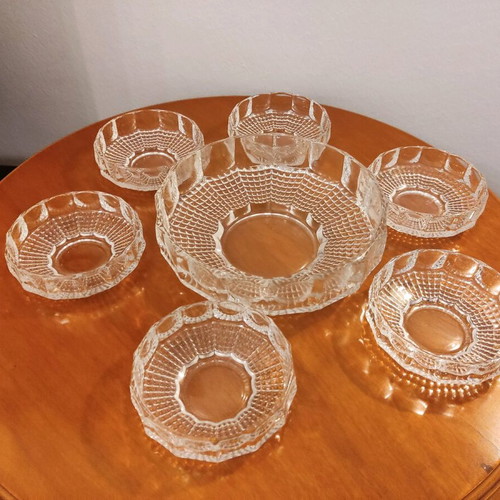 W-Kristal Vintage bowl set of 6 like new