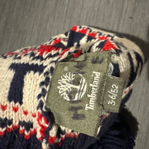 Timberland knit cap used, blue, size S