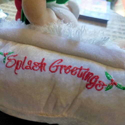 Musical Christmas toy used