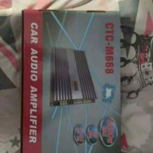 Car amplifier 4 channels new with super bass
