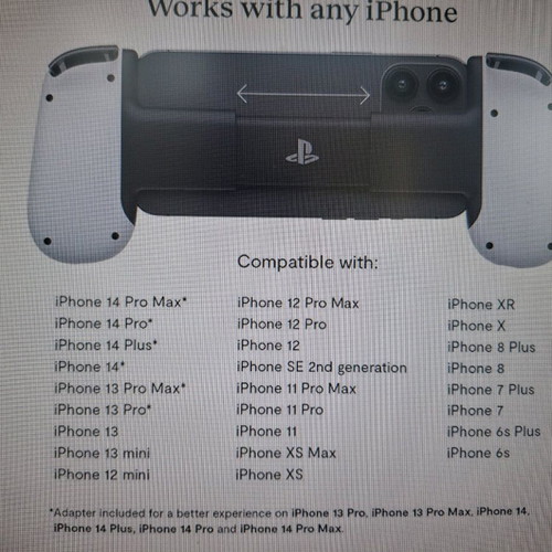 Backbone One gamepad for iPhone Lightning PlayStation edition new
