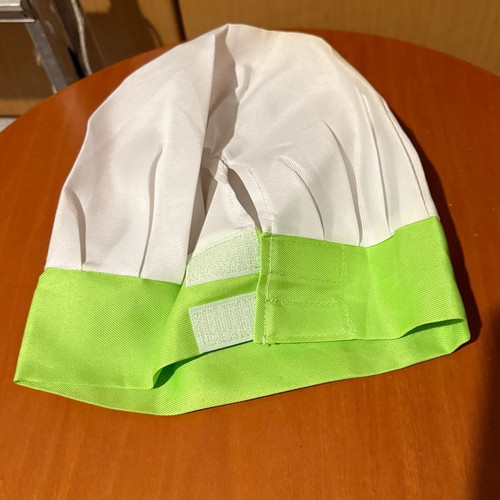 Children's cooking clothes set used, apron and chef hat
