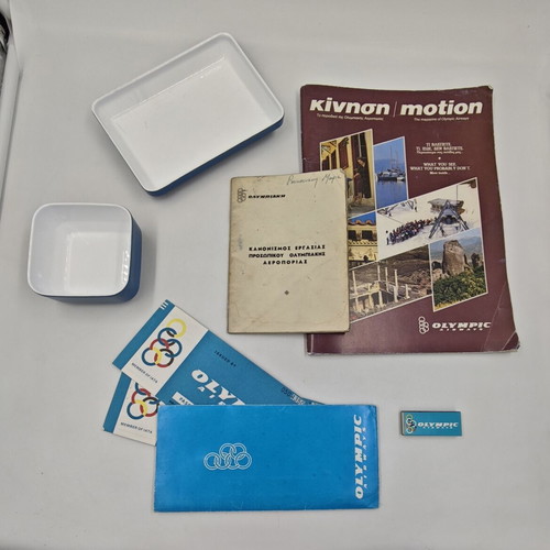 Olympic Airways Collectibles used, memorabilia set