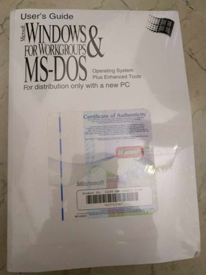 Microsoft Windows for Workgroups Version 3.11 new