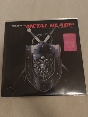 The Best of Metal Blade Volume 3 LP compilation used, metal, 2 LPs