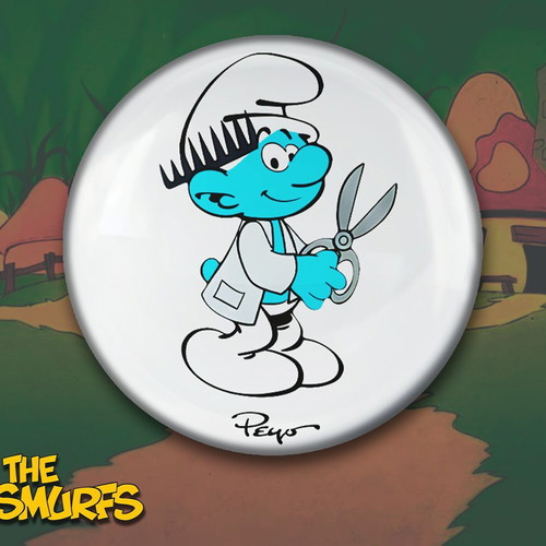 The Smurfs Pin Set new, classic 1984 edition, 10 pieces