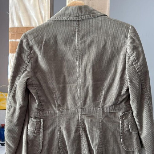 Corduroy women's jacket Mango green like new size M