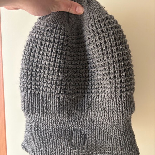 Superdry women's winter hat like new, grey, warm with fur lining