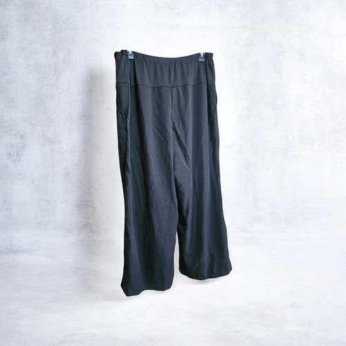 Shein maternity black palazzo pants used, adjustable waist