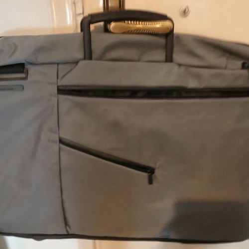 Suitcases new, set of two, gray Abrams & Chronicle Books
