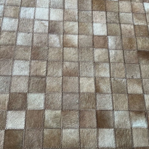 Leather rug new, size 0.90x1.50