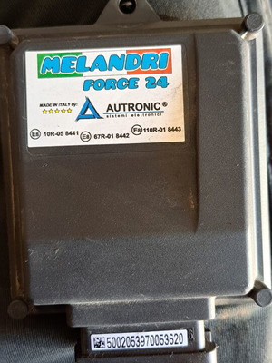 Melandri Force 24 LPG gas ECU used, Autronic