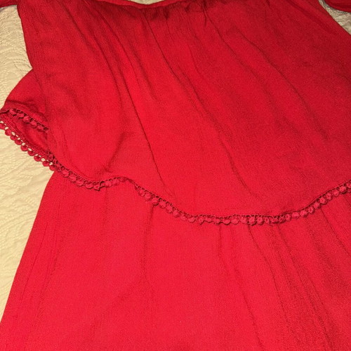 Amisu Red One-Piece Jumpsuit like new, size M
