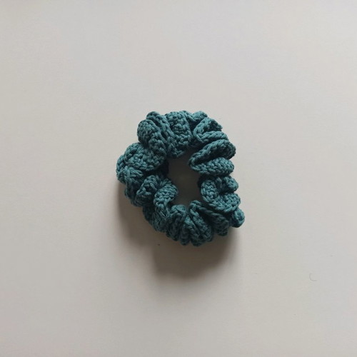 Scrunchie knitted handmade new for hair