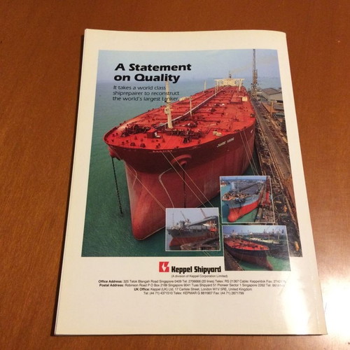 Seatrade Monthly Review October 1992 like new